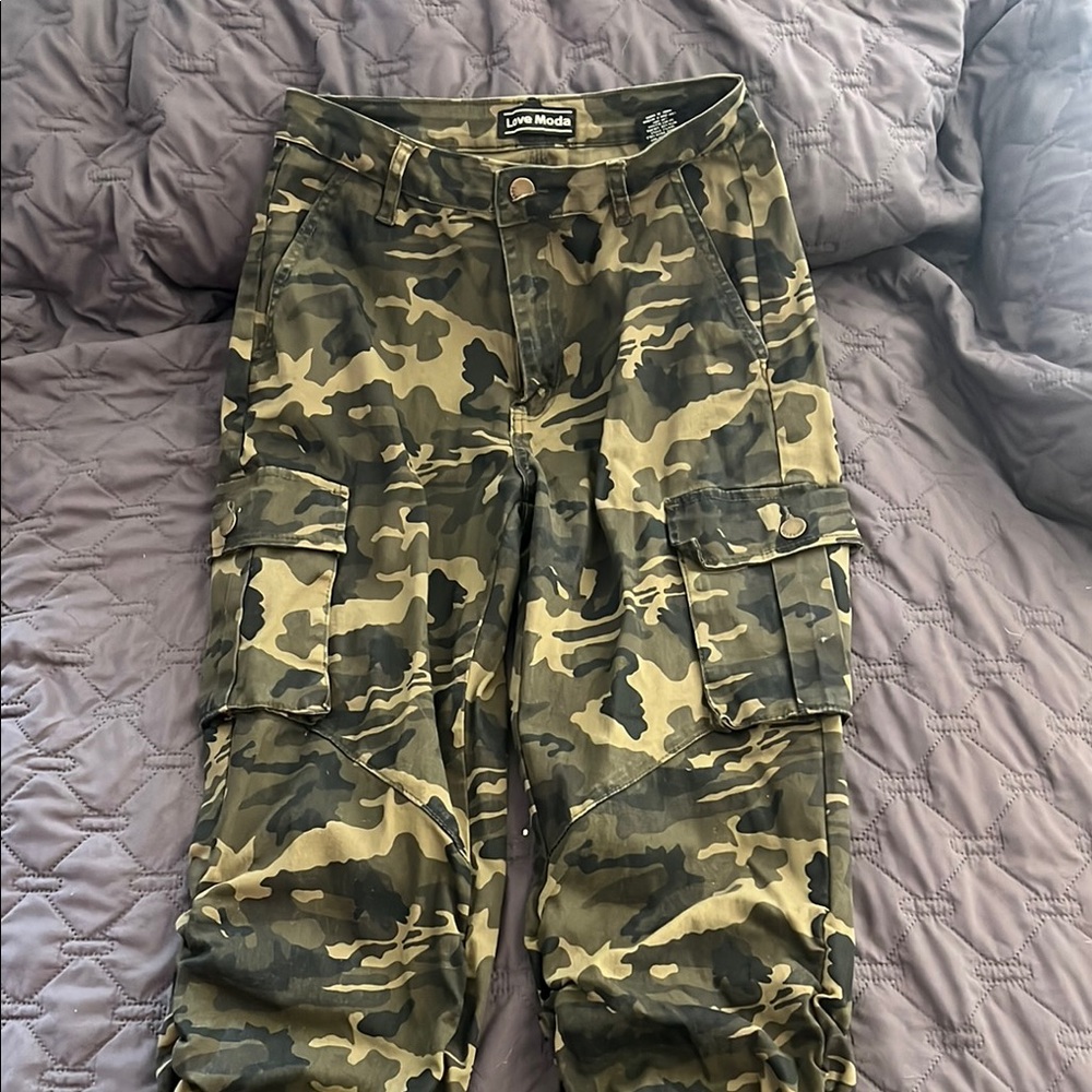 Camouflage Cargo Pants